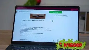 Tricked into interracial porn!. Rebecca milks a BBC on Nigged