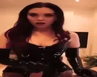 VioletteX – Latex Glove Handjob POV