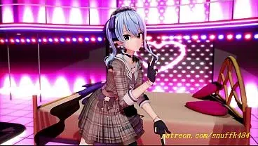 VR180 mmd Suisei Dance 3d hololive Hentai