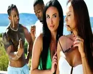 Anissa Kate Olivia Del Rio – All Out Interracial Double Dipping