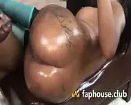 Ebony Goddess Gets Horny With A Rough Ride And Wet Creampie