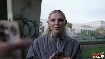 GERMAN SCOUT – Blonde Fitness Model Teen Lexi Star Pick Up for Premier Porn Casting Fuck