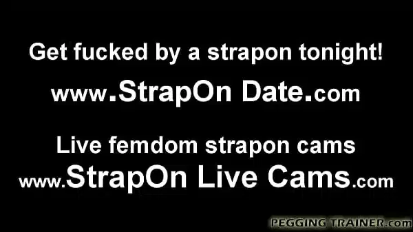I want to fuck you with a big strapon cock