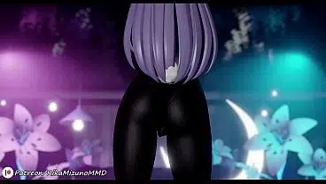 Ibuki Sexy Dance – Hayase Yuuka | Blue Archive MMD R-18 Ecchi Hentai