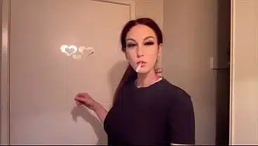 Italian Big tits Milf Artemisia Love hot solo smoking sesh