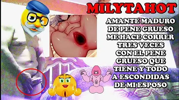 maduro de 58 años se corre tres veces en una joven puta por dinero