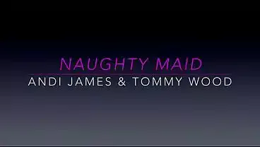 Mature Maid Andi James Gets Creampie Cleaning Services