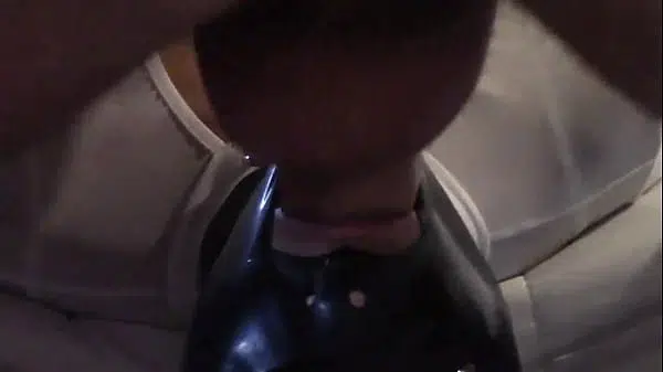 Preview – Bound MILF takes cock in mouth and cumshot on face