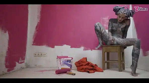 Work Clothes Anal Fun Gapes and Squirt Solo Masturbation