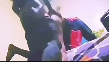 Belle mère en position levrette