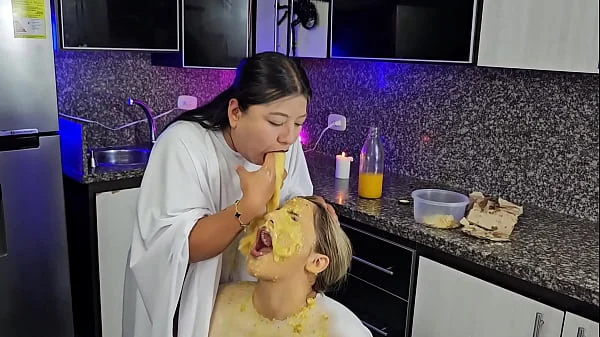 Halloween ghosts are looking for food