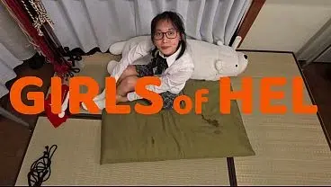 Homework can wait – Asian student wants to play with pussy first
