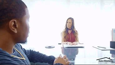 Isiah Maxwell Meets Cherie Devillie in Office Exchange for Hot BBC Hook Up