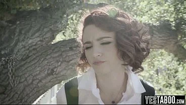 Kinky redhead teen gets anal fucked roughly by mature sugar daddy