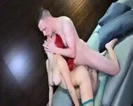 Latina Redhead Gets Hard Sex