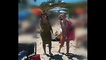 Nude Beach Vlog: Dani Goes To Miami Beach with XXX Friends