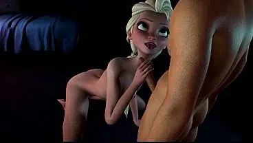 Porn Cartoon With Elsa l 3D SFM Hentai Frozen