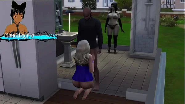 Sims 4 – Revisting the Sims and having a milf and a goth milf live together and have sex with different people