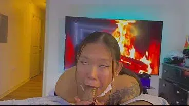 submissive maid is so loyal she can’t refuse my cum SLOPPY BLOWJOB DOGGYSTYLE AND COWGIRL RIDING HUGE CREAMPIE