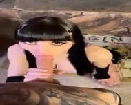 Badie With Lingrie Gets Massive Cumshot On Ass