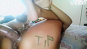 Big Brown Cock Inside My Ebony Brown Pussy Stripper Sex Female Orgasm