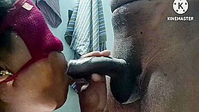 Desi Tamil Aunty Bowlojab Doing Har Boyfriend Cake