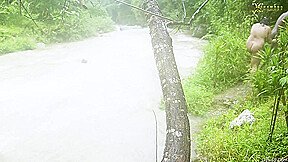 First On Net -romance In Nature, Beauty Of Sex In River