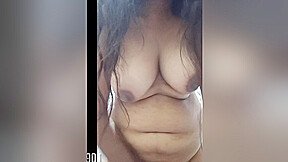 Indian Gf Sexybitch Making Selfie Video For Boyfriend, Hard Boobs Press And Masturbation Mms
