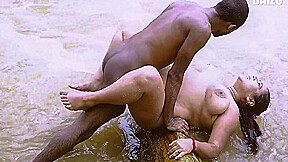 Indian Girlfriend Romantic Seductive Sex With Boyfriend Riverside