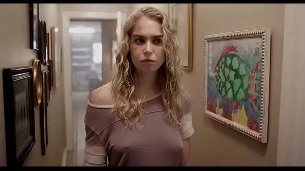 Penelope Mitchell with Nicolas Cage in “Between Worlds”