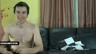 Watch a match or fuck a horny MILF? Wait, you have no choice!