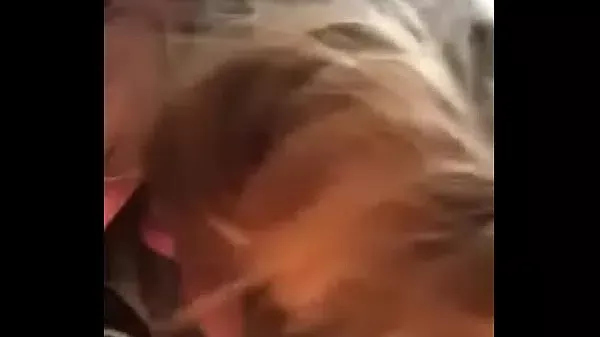 White Australian girl sucks black guys sick in London