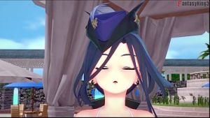 Clorinde POV bikini sex | Genshin Impact | Full & Pov version on Sheer & PTRN: Fantasyking3