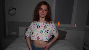 hey! hey! Come here, funny Lili, she try to shock me of the magic, to get disappear my dick to her deepmounth.