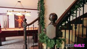 Inked Gurlz – A Big Boobs Milf with Ink is Fucked Hard in the Stairs