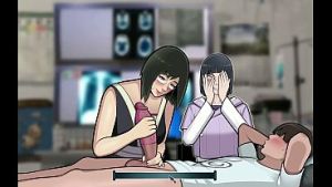 Konoha Milfs part 9 – Shizune Giving me a handjob while Hinata watches