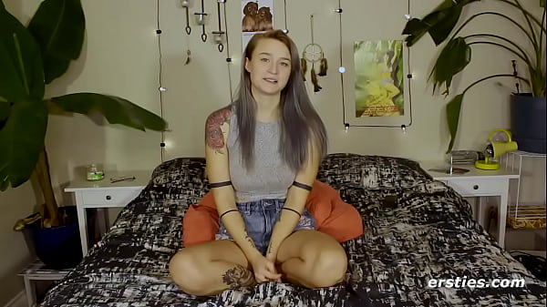 Canadian Babe Nati Fills All Her Holes at Ersties