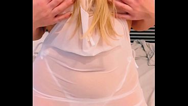 Fucking myself at home before work in the morning