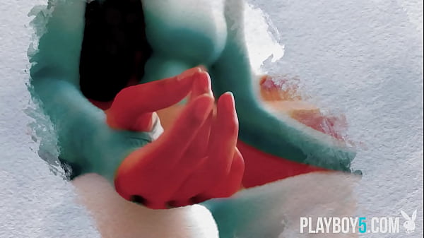 HOT petite Asian MILF model Chloe Rose posing for Playboy