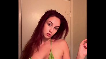 Italian Big tits Milf Artemisia Love big tits fetish smoking session