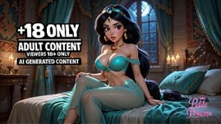 Petite Princess Jasmine Twerking Squirting Cum Orgasm In Palace Bedroom | Ai 4K Nsfw