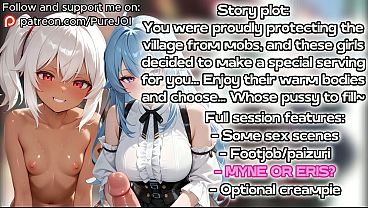 Special messy reward from Barserk of Gluttony’s Eris and Myne (Sex JOI)