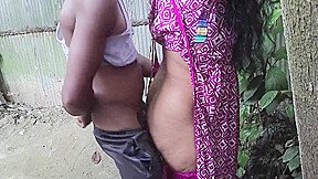 Hindi Sex And Devar Bhabhi – I See My Aunty Going Into The Bathroom To Pee But I Hugged Her And Started Fucking Her Ass