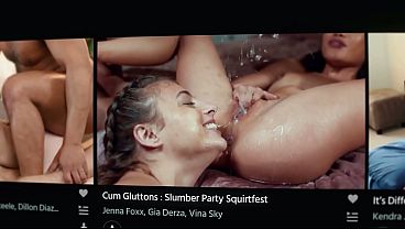 21 SEXTURY – Big Tit Lana Roy Gets Spit-Roasted Then Double Penetrated