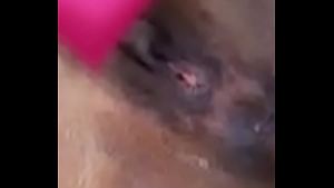 Jamaican teen showing pussy