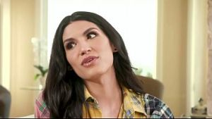 Shemale babysitter Zariah Aura gives a blowjob and gets analed by her boss