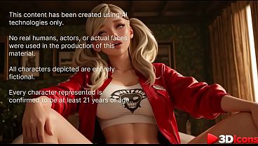 Ann Takamaki got fucked in every hole during a photo shoot interview [AI]
