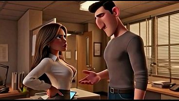 Copy Room Slut – Horny office girl gets fucked in the copy room (AI Generated)