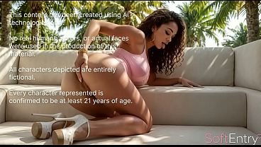 I fucked a curly-haired girl near the hotel and fucked her in the ass. [Ai]