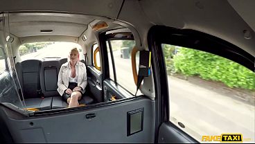 It was like a CUM SHOWER – Fake Taxi